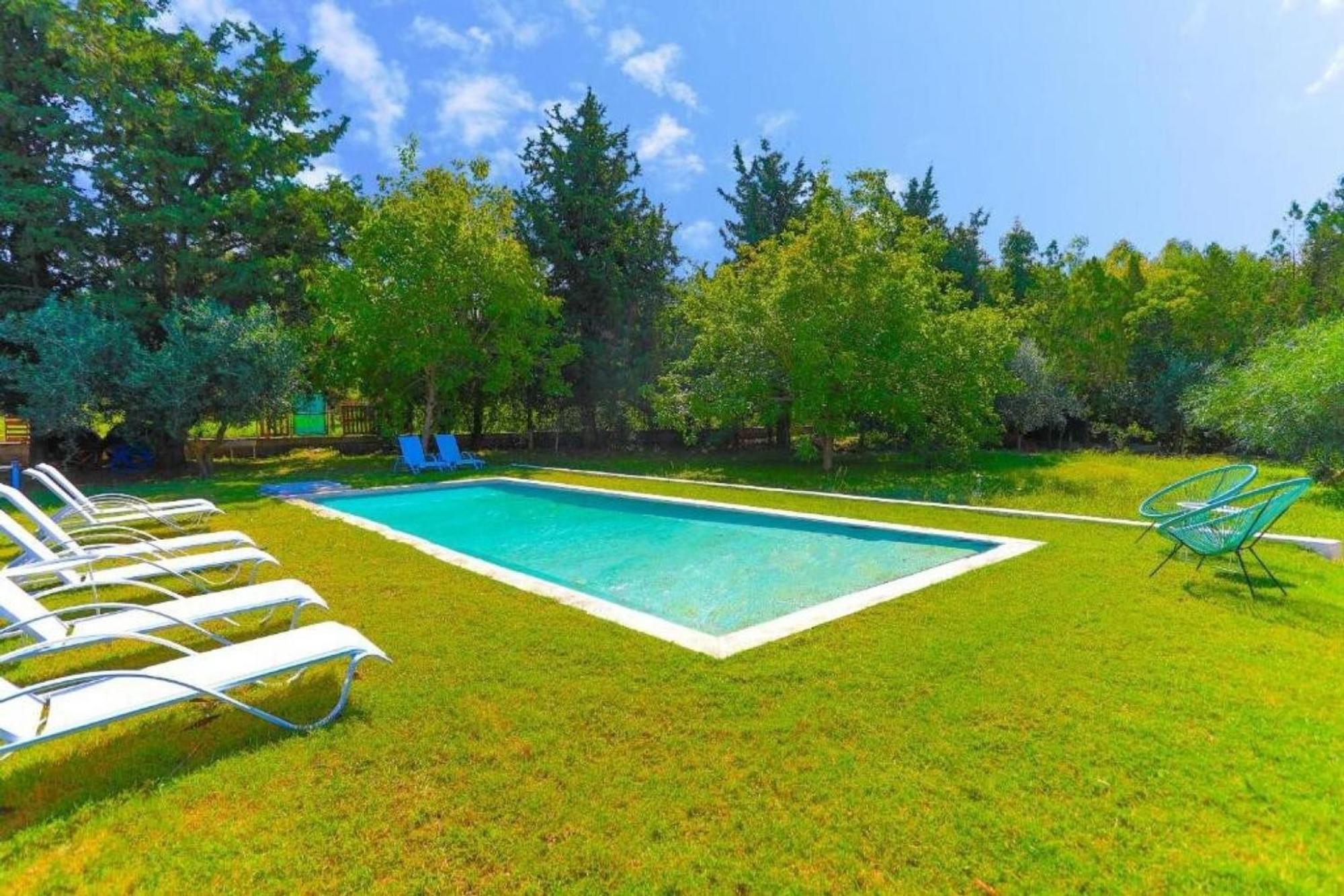 Secret Garden House - Private Garden With Pool Villa Acharavi  Luaran gambar